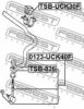 TOYOT 488170C010 Tie Bar Bush